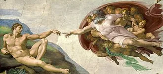 The Creation of Adam (from Wikipedia)