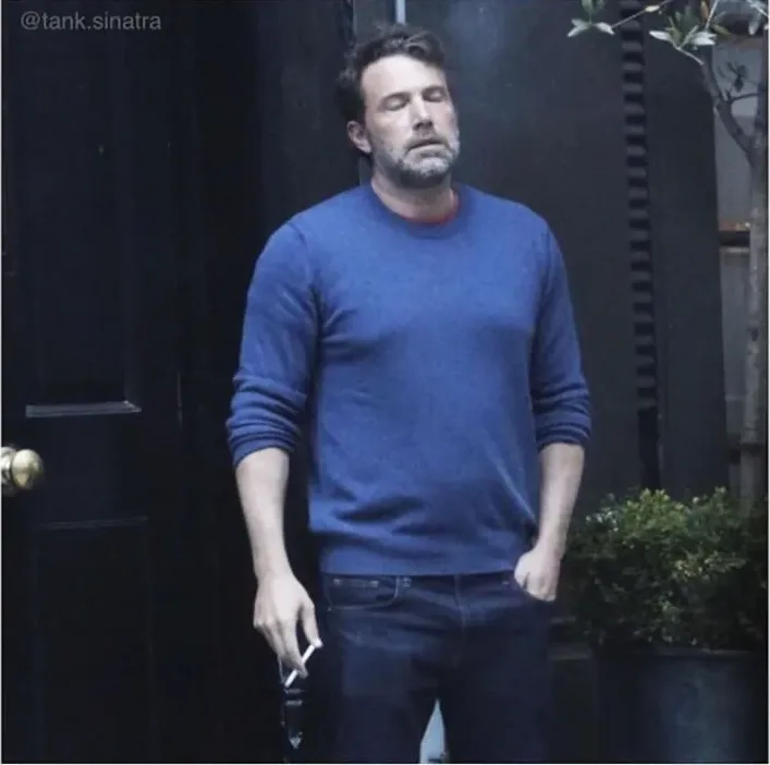 Ben affleck smoking meme: Jev, guessing how people rate their lives from the headlines alone