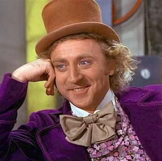 Creepy Condescending Wonka meme: oh, you never lie?; tell me more (Jev: 97%)