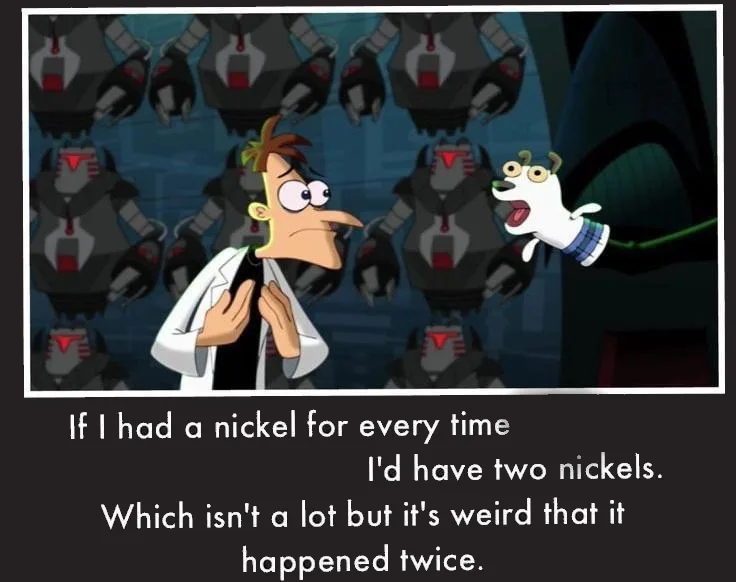 Doof If I had a Nickel meme: If I had a nickel for every GSS question where Jev sits closer to the later year, I'd have 59% of the nickels