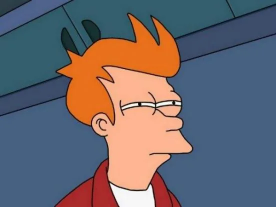 Futurama Fry meme: not sure if Onion headline; or just the news