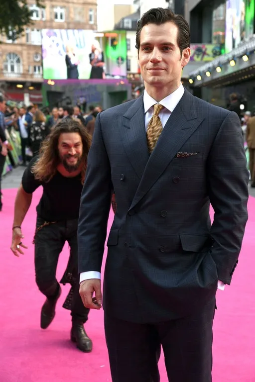 Jason Momoa Henry Cavill Meme meme: "likely" in a weather forecast; "likely" in a side-effect warning