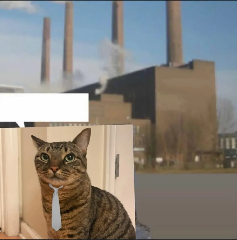 Long day factory meme: Jev's American after a long day of relaxing