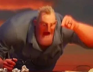 Mr incredible mad meme: Jev grading seventh graders' spelling a full level below their human graders