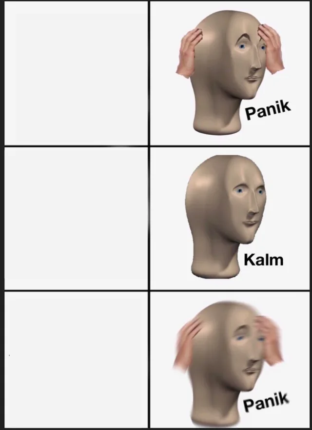 Panik Kalm Panik meme: the boss doesn't care about the side effect; it helps: not on purpose (1%); it harms: on purpose (76%)