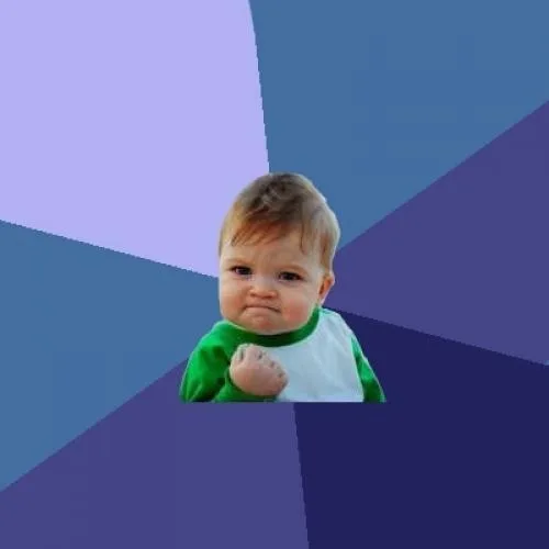 Success Kid meme: Guessing the r/polls winner: 60% (chance 34%). Food polls: 73%.
