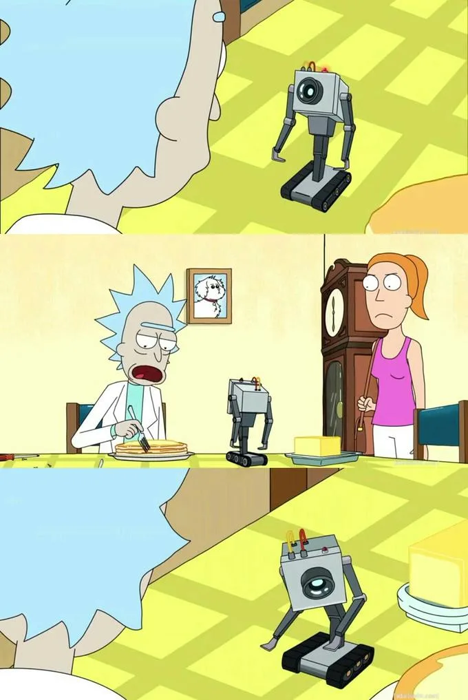 What's My Purpose - Butter Robot meme: what is my type?; ISTJ; oh my god