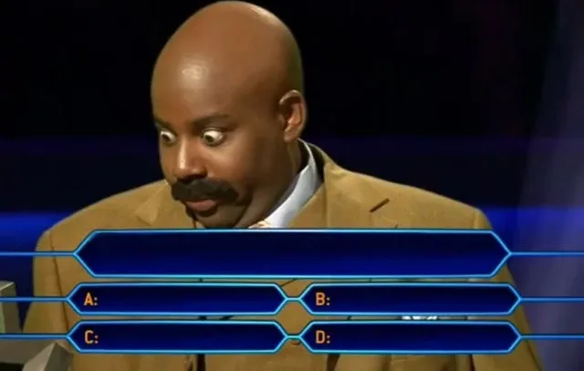 Who wants to be a millionaire? meme: Which headline got more clicks? On small gaps, Jev is a coin flip