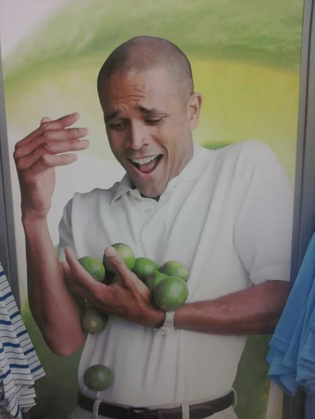 Why Can't I Hold All These Limes meme: Jev holding every brand name in a tweet (corporations: 69%)